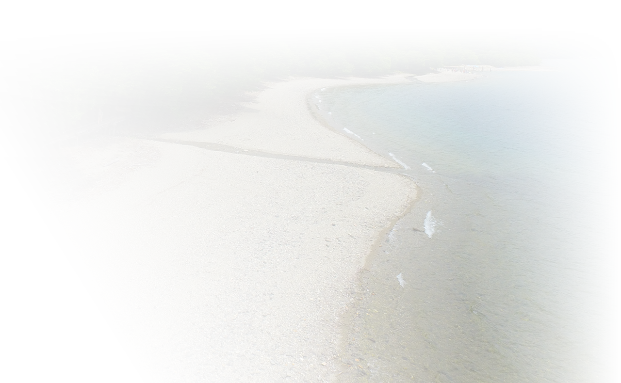 自然界と神域の境「千手ヶ浜」背景イメージ